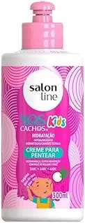 Salon Line - Linha SOS Cachos Kids (Hidratacao) - Creme para Pentear 300 Ml - (SOS Curls Kids (Moisturization) Collection - Combing Cream 10.14 Fl Oz)