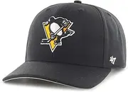47 Brand Pittsburgh Penguins Cold Zone MVP DP Snapback NHL Cap Schwarz