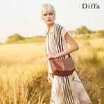 【DIFFA】漸變條紋針織連身洋裝4768-8751