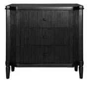 Luxe Living Arielle Small Chest in Black