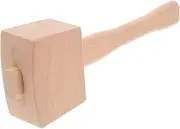 CIMAXIC Small Wooden Mallet for Woodworking Versatile Hand Tool for Crafting Compact Portable Design for Wood Projects Durable Construction