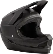 Bluegrass Legit Fiberglass EPS Liner Full Face Helmet Matte Black Texture Medium