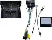Android Car Radio Canbus Box Decoder Compatible for Citroen C4/4L/C3 16 pin Wiring Harness Plug Power Cable
