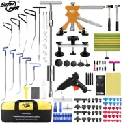 PDR Car Body Paintless Dent Repair Puller Kit Hail Removal LED Board Glue Tools
