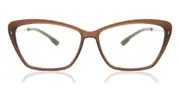 Ic! Berlin A0668 Zelda Mahagony Men's Glasses Brown Size 53 - Private Health Rebate - Blue Light Block Available