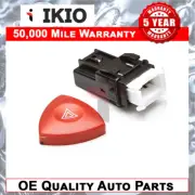 Ikio Fits Renault Vauxhall Hazard Warning Switch Button