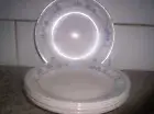 Corelle FIRST OF SPRING Bread/Dessert Plates 6.75” Set Of 7 Sandstone Blue/Wh