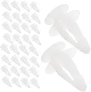 Gatuida 100pcs Car Door Panel Clips Plastic Retainers for Easy Installation Compatible with Mitsubishi Models Durable Car Fastener Clips for Vehicle Interior Trim and Bumper Mounting