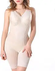 [Generic] Female Waist Trainer Corrective Bodysuit Tummy Control Thigh Trimmer Buttocks Shapewear Seamless Underwear