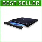 LG BDXL External Slim Blu-ray Drive - USB 2.0 Compatible with Multiple Windows