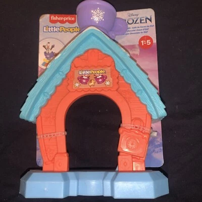 Fisher Price Little People Disney Frozen Olafs Cocoa Cafe - New