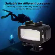 40m Underwater Fill Light Diving Camera LED Video Light 5500K For Camera Fit.