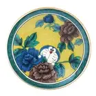 Doraemon Kutani ware small plate Yoshidaya style Shisai 008147 Japan Dinnerware
