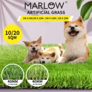 Artificial Grass Synthetic Turf Fake Lawn 10-20SQM 40MM Garden Floor Mat Plant