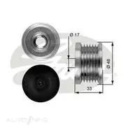 Gates Alternator Pulley - OAP7054