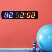 6 DIGIT DIGITAL TIMER INTERVAL CLOCK COUNTDOWN GYM STUDIO FITNESS