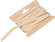 uxcell Double Fold Bias Tape for Sewing 1/3 Inch x 6 Yards Satin Pre-fold Continuous Binding Tape for Seaming Quilting Hemming Binding DIY Crafts, Light Brown