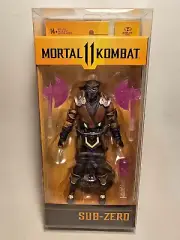 McFarlane Mortal Kombat Sub-Zero (Winter Purple) w/ CaseForce Protective Case