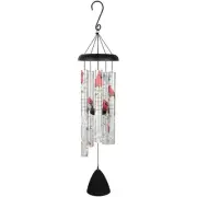Carson 63099 Cardinals Appear Picturesque Sonnet Chime, 36-Inch Length