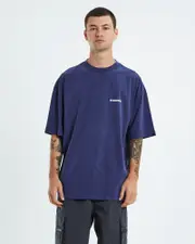 Box Short Sleeve T-Shirt Midnight Blue