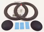 Bose 501 series IV 10" Woofer Refoam Kit - Speaker Repair w/ 3.75" Dust Caps!