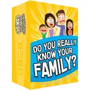 Moose Games Do You Really Know Your Family Tabletop Party Card Game 8y+