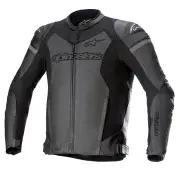 GP Force Leather Airflow Jacket Black Black