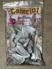 D&D Dungeons & Dragons 30mm Dragon Miniature - Camelot Fantasy RPG Figure