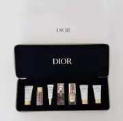 Dior Prestige 7-Piece Mini Set with Gold "CD" Logo Case - Brand New In Box