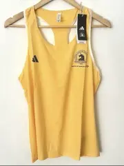 Addias 2024 Boston Marathon Razorback Running Tank Singlet Womens M IS9499