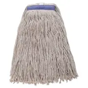 Mop Head, White Yarn, 24oz, 600g, Cut Head (20 Each)