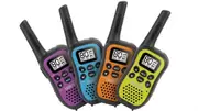 Uniden UH45-4 80 Channel UHF Handheld Radio with Kid Zone - 4 Pack