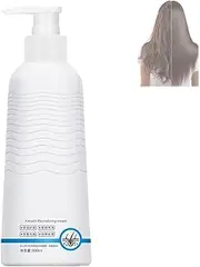 Keratin Revitalizing Cream, Hair Smoothing Moisture Deep Conditioner, Leave-In Conditioner for Women, Improves Dryness and Frizz, Rejuvenate Hair for Men and Women for All Hair Types (1PC)