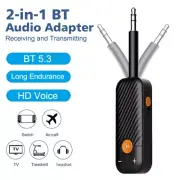 Bluetooth 5.3 Transmitter Receiver Wireless Adapter For Car SUV Stereo with Mic