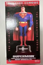 DC Direct Justice League The Animated Series Superman Mini-Maquette Statue