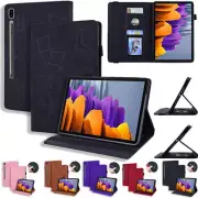 For Samsung Galaxy Tab S4 S5e S6 S7 FE S8+ Ultra Tablet Leather Stand Case Cover