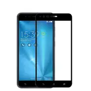 2PCS Anti-Explosion Full Cover Tempered Glass Screen Protector For ZenFone 3 Zoom ZE553KL BLACK COLOR