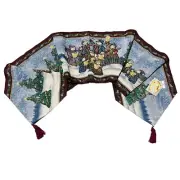 Vicky Howard Make a Joyful Noise Snowmen Christmas Carolers 72in Table Runner