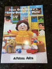 Vintage Jean Greenhowe's Little Dumpling Dolls Toys Knitting Pattern Book