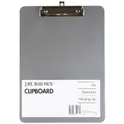 J.Burrows Clipboard A4 Aluminium