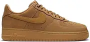 [Nike] Men's Air Force 1 '07 Wb Sneaker, EU, Flax Wheat Gum Light Brown Black, 4 US