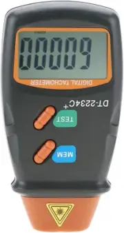 Mini RPM Tester Meter, Laser Photo Tachometer Digital LCD Tachometer Dt-2234C No