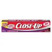 Close-Up Toothpaste Gel Cinnamon Red 8 oz (Pack of 4)