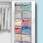 5/10 Pockets Shoe Underwear Hanging Holder Storage Bag for Home Dorm