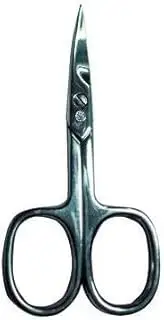 Curved manicure scissors for nails