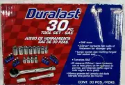 Duralast 1/4” Drive Socket &Bit Set Set 30pc