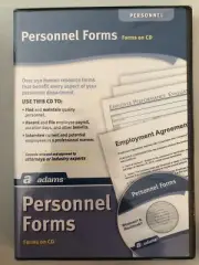 Adams Personnel Forms and Employment Agreements on CD SEALED/BRAND NEW
