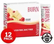MAXINE'S BURN PROTEIN BARS X 12 - GLUTEN FREE - HIGH PROTEIN BARS - LOWCARB MAG