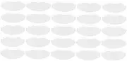 Mikinona Hairdressing Face Mask 25 Pack of Face Protectors Haircut Shield Shower Facial Eyes from Hair