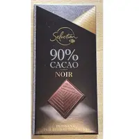 在飛比找蝦皮購物優惠-[快速出貨] 家樂福 Carrefour 精選特黑巧克力90